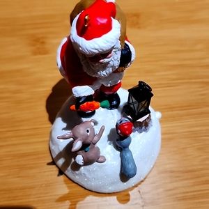 Santa's forest Friends 2022 Hallmark Keepsake Ornament. Sound and Light